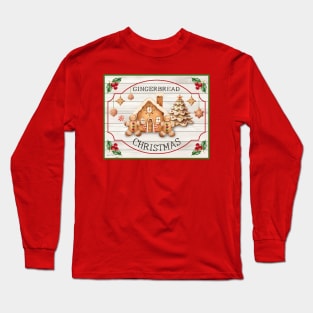 Christmas Gingerbread Long Sleeve T-Shirt